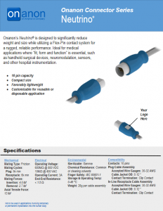 Neutrino Cable Assembly thumbnail